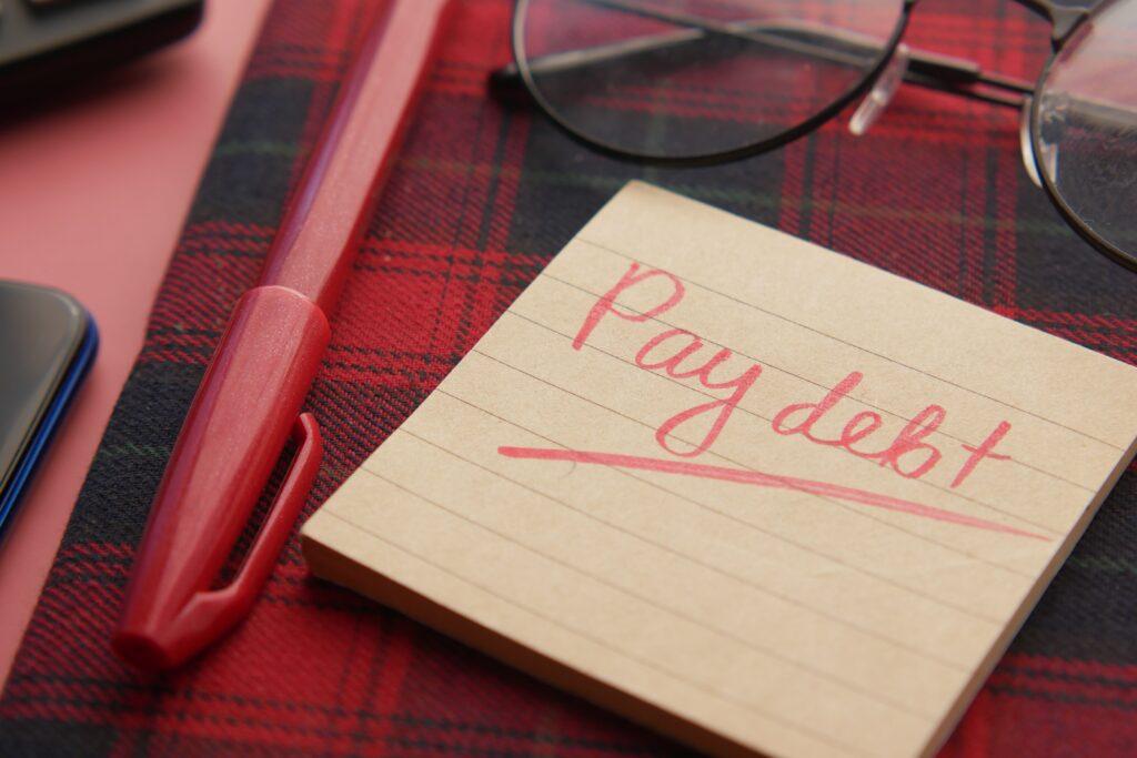 Budgeting tips for young adults - Make a Debt Payment Plan